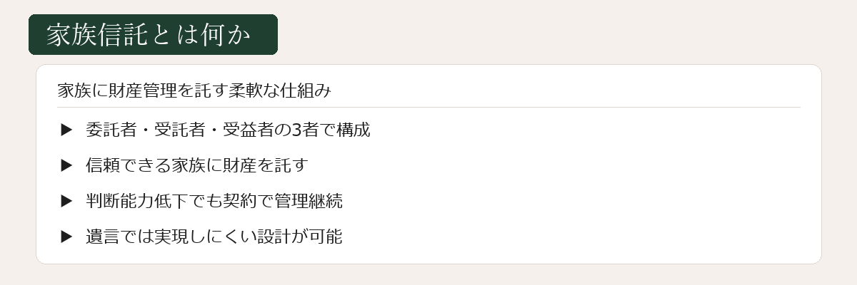 家族信託とは何か